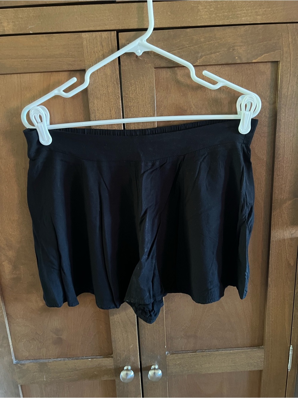 Forever 21 Black Skirted Shorts - Flowy Active Style